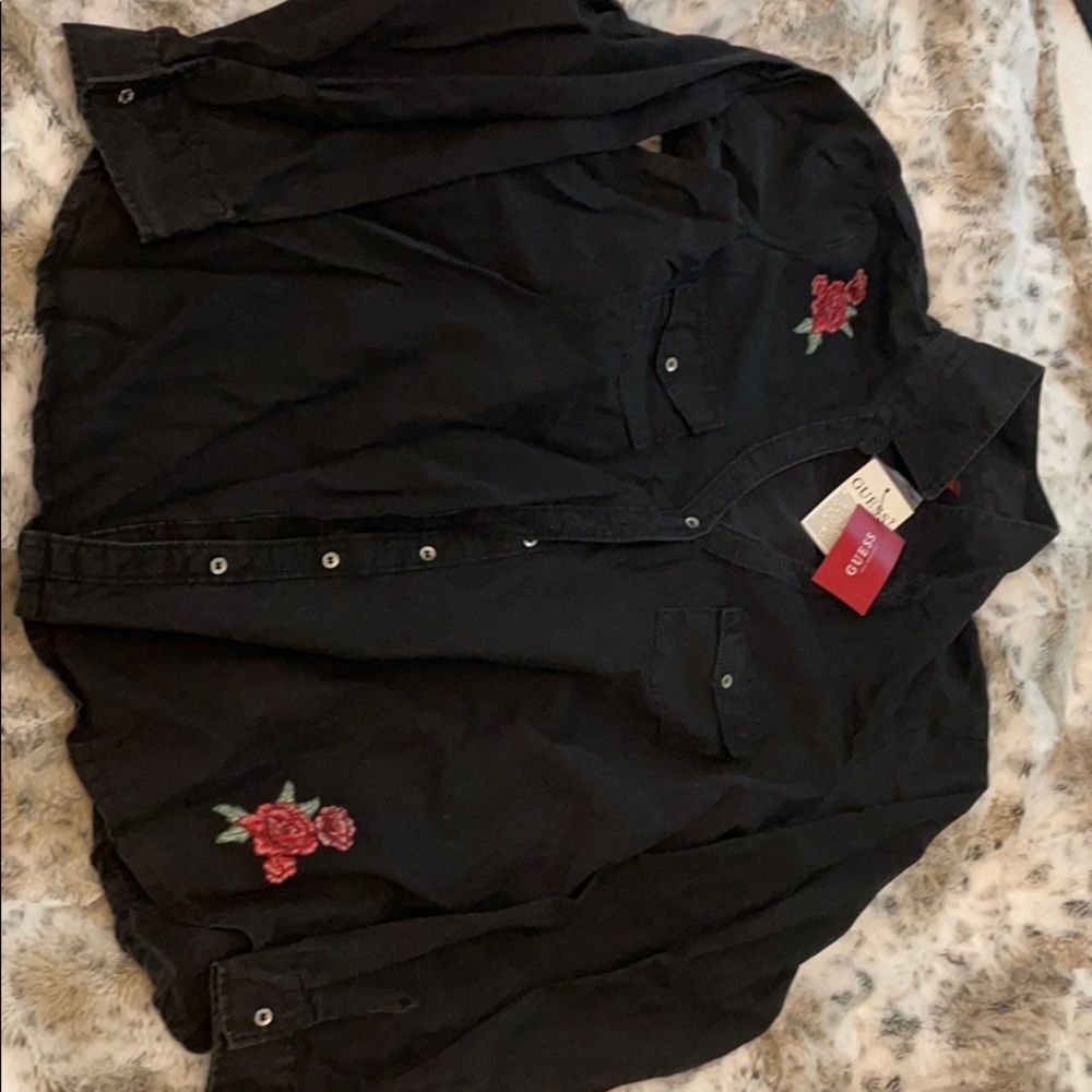 Guess Rose Flannel
